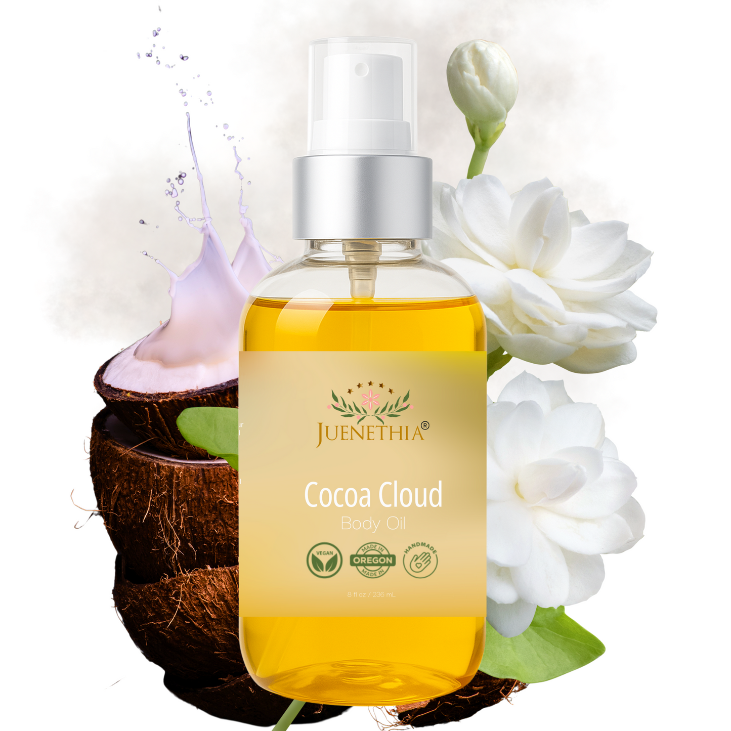Hydrating Vegan Body Oil for Soft, Radiant Skin | Juenethia®