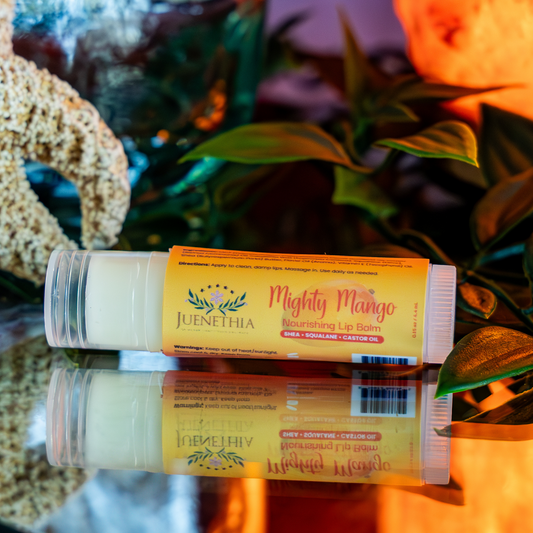 Mighty Mango Vegan Lip Balm – Juicy Mango Flavor for Smooth, Hydrated Lips | Handmade in Oregon