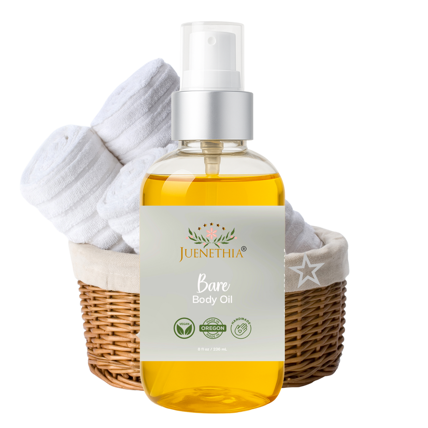 Hydrating Vegan Body Oil for Soft, Radiant Skin | Juenethia®