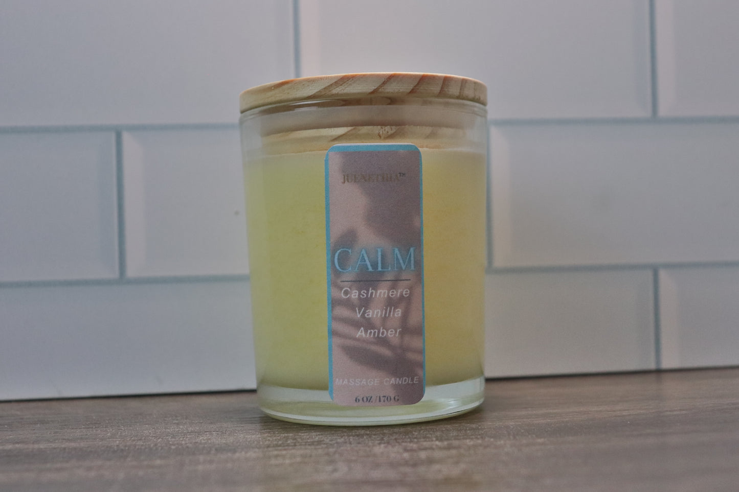 Calm Massage Candle: Cozy Cashmere & Vanilla for Deep Relaxation