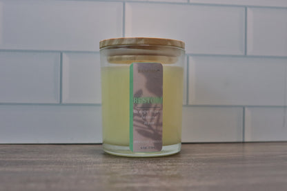 Restore Massage Candle: Invigorating Citrus for a Refreshing Boost