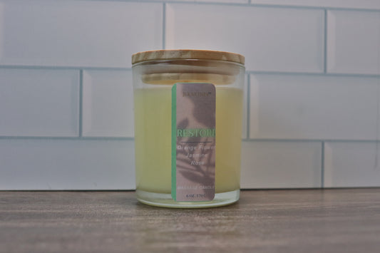 Restore Massage Candle: Invigorating Citrus for a Refreshing Boost